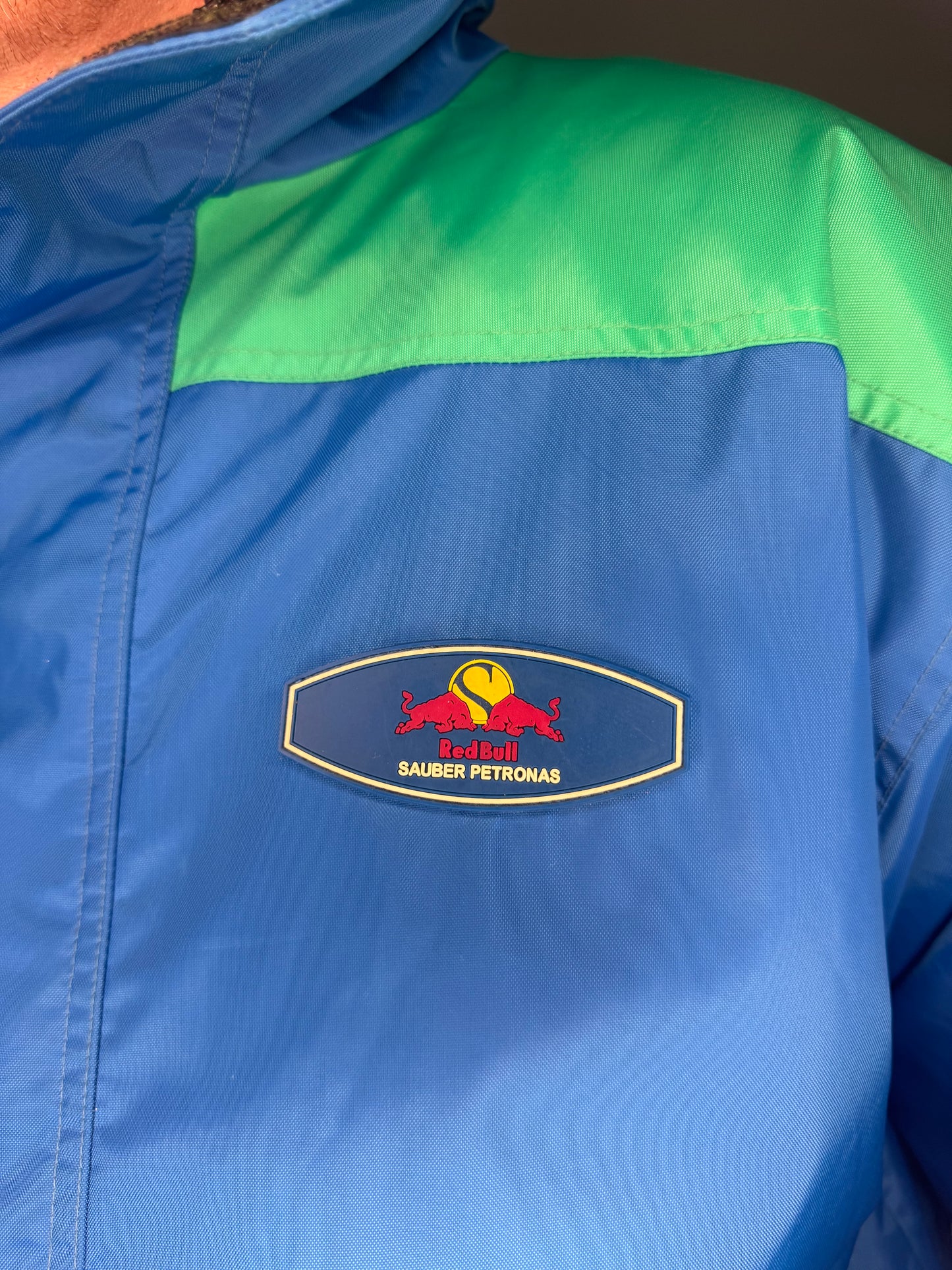 Vintage Sauber Petronas Red Bull F1 Pit Racing Jacket by Action Performance Ltd