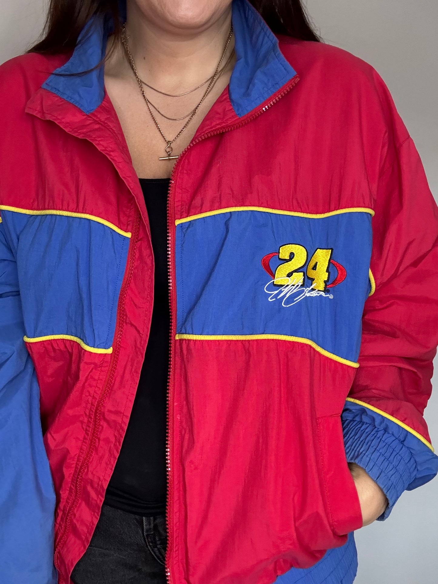 Vintage Jeff Gordon NASCAR racing jacket by Chase Authentics