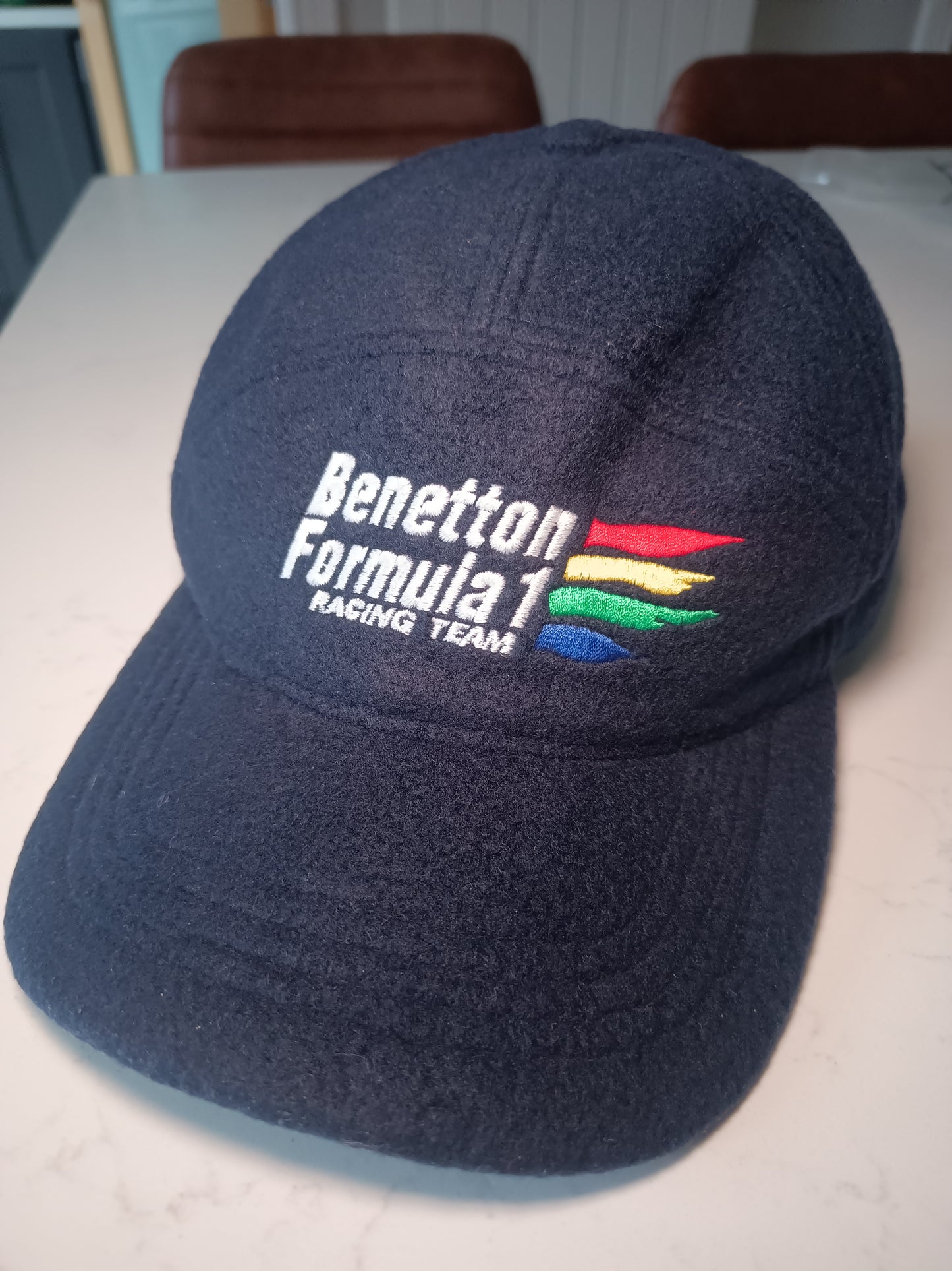 Vintage Benetton F1 racing cap hat