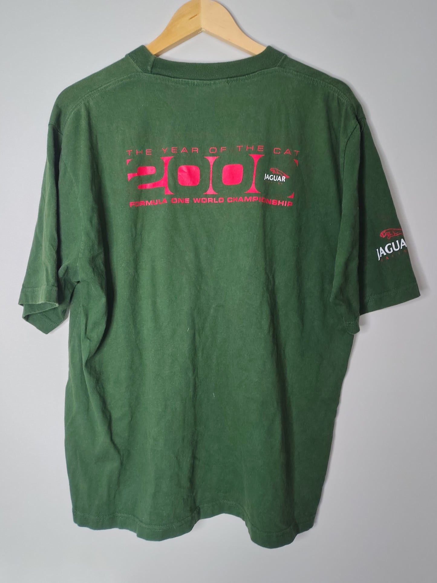2000 jaguar racing R1 mens t-shirt official F1 vintage