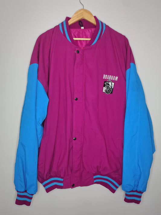 1992 Brabham bomber jacket team Tactel BT60 Damon Hill formula 1 grand prix F1