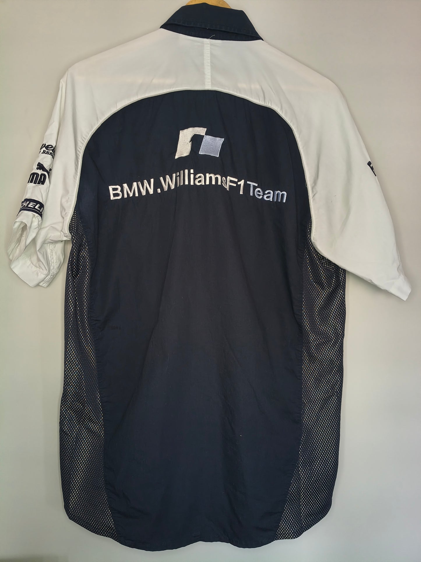 2004 BMW Williams FW26 team issue shirt Puma official Juan Pablo Montoya Ralf Schumacher era