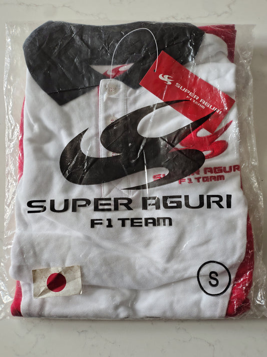 Official Super Aguri team polo shirt