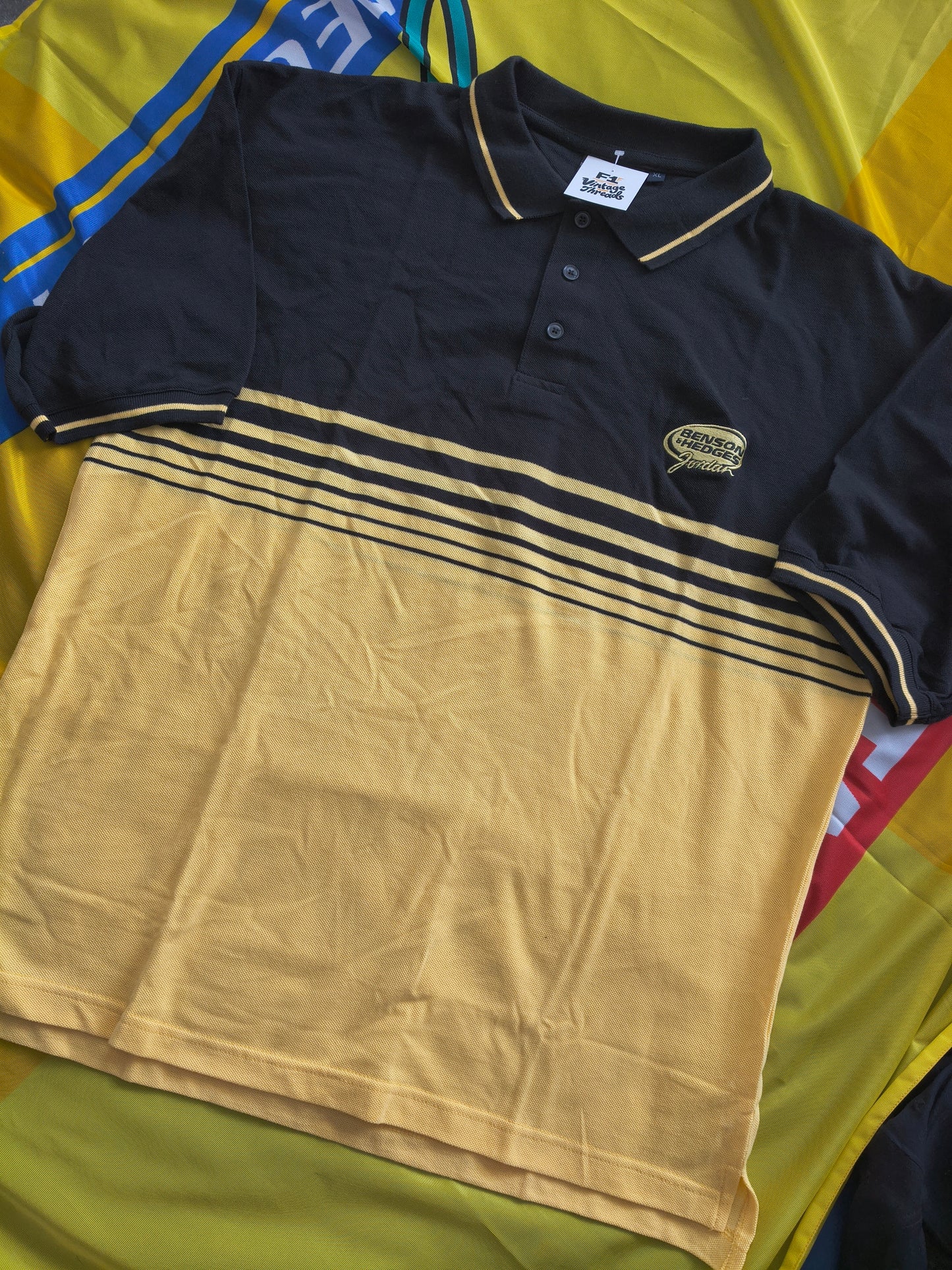 Official Jordan Grand Prix polo shirt vintage F1