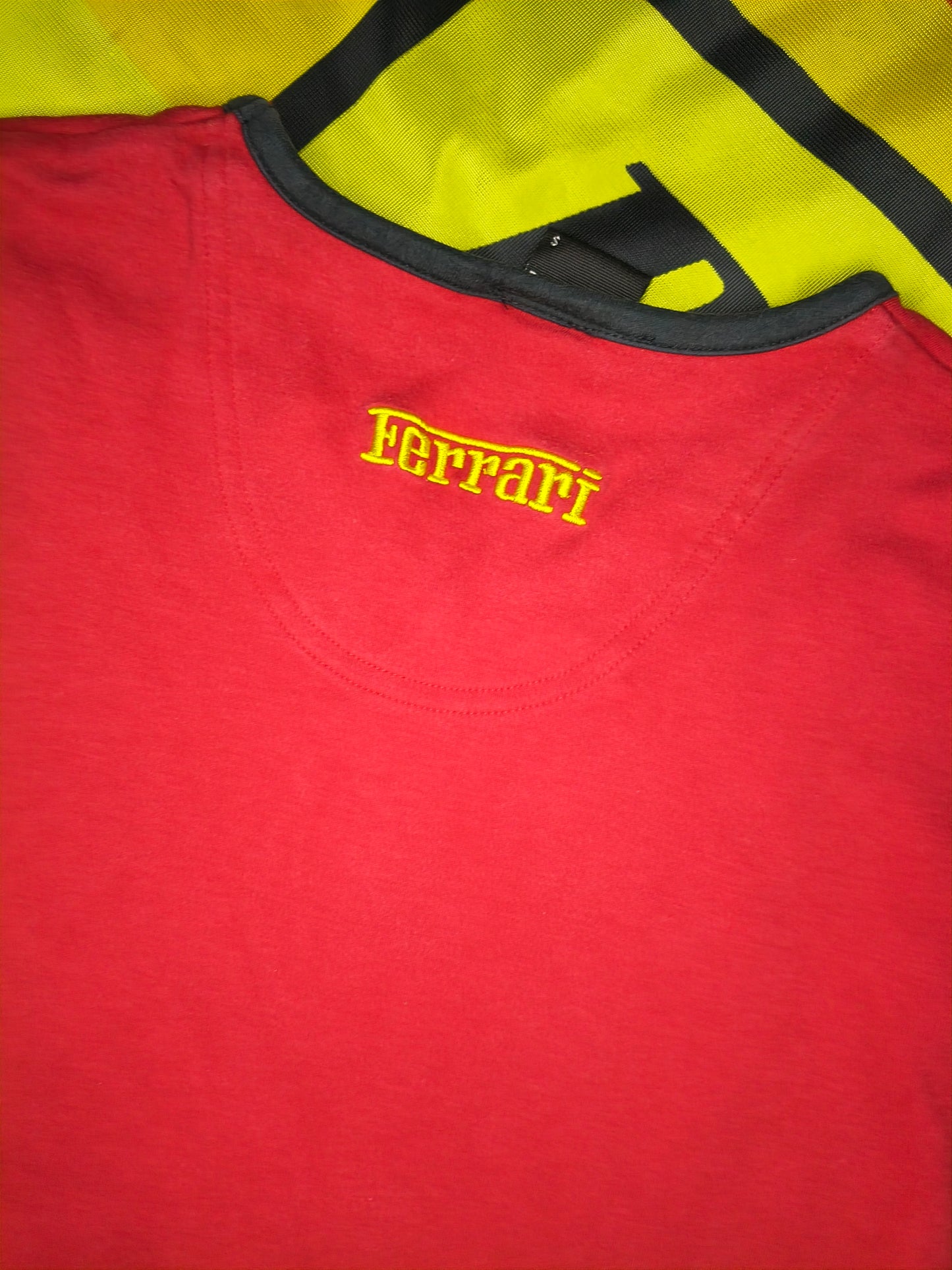 1999 Ferrari ladies baby tee t-shirt official vintage F1