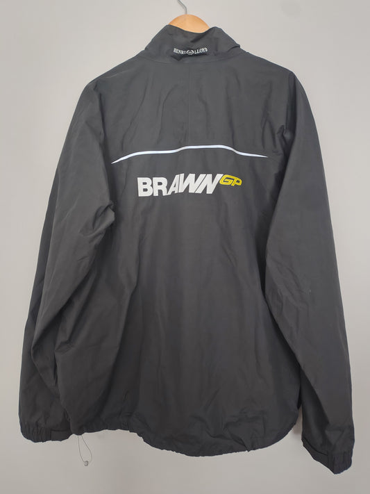 2009 Brawn GP Henri Lloyd lightweight jacket coat formula one F1 grand prix Jenson Button