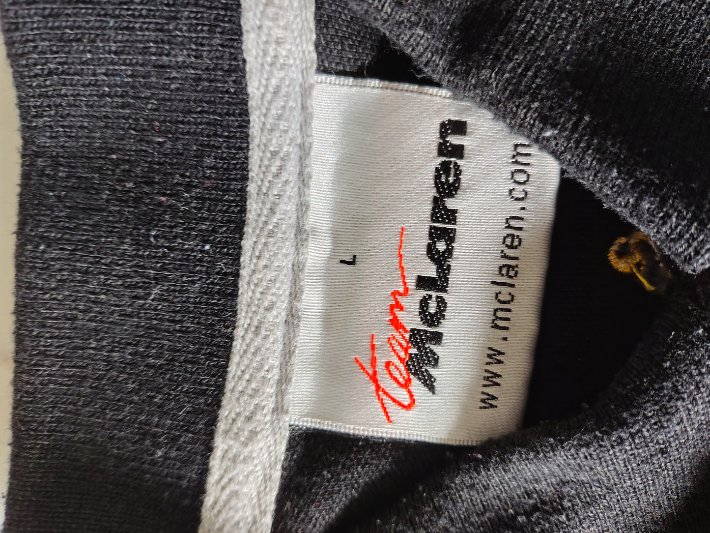 Official Team McLaren Mercedes polo shirt black