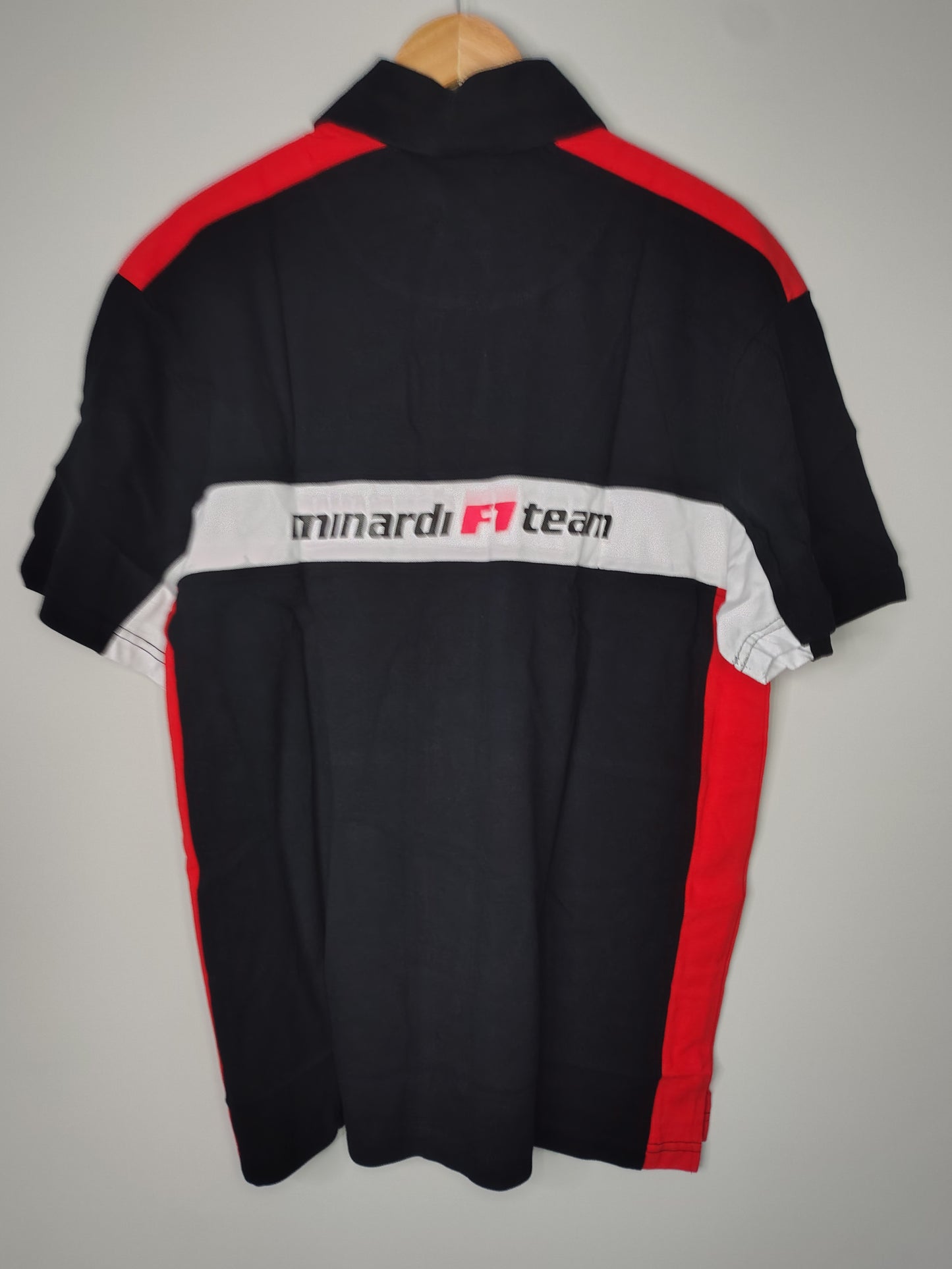 2005 Minardi F1 team official polo shirt large