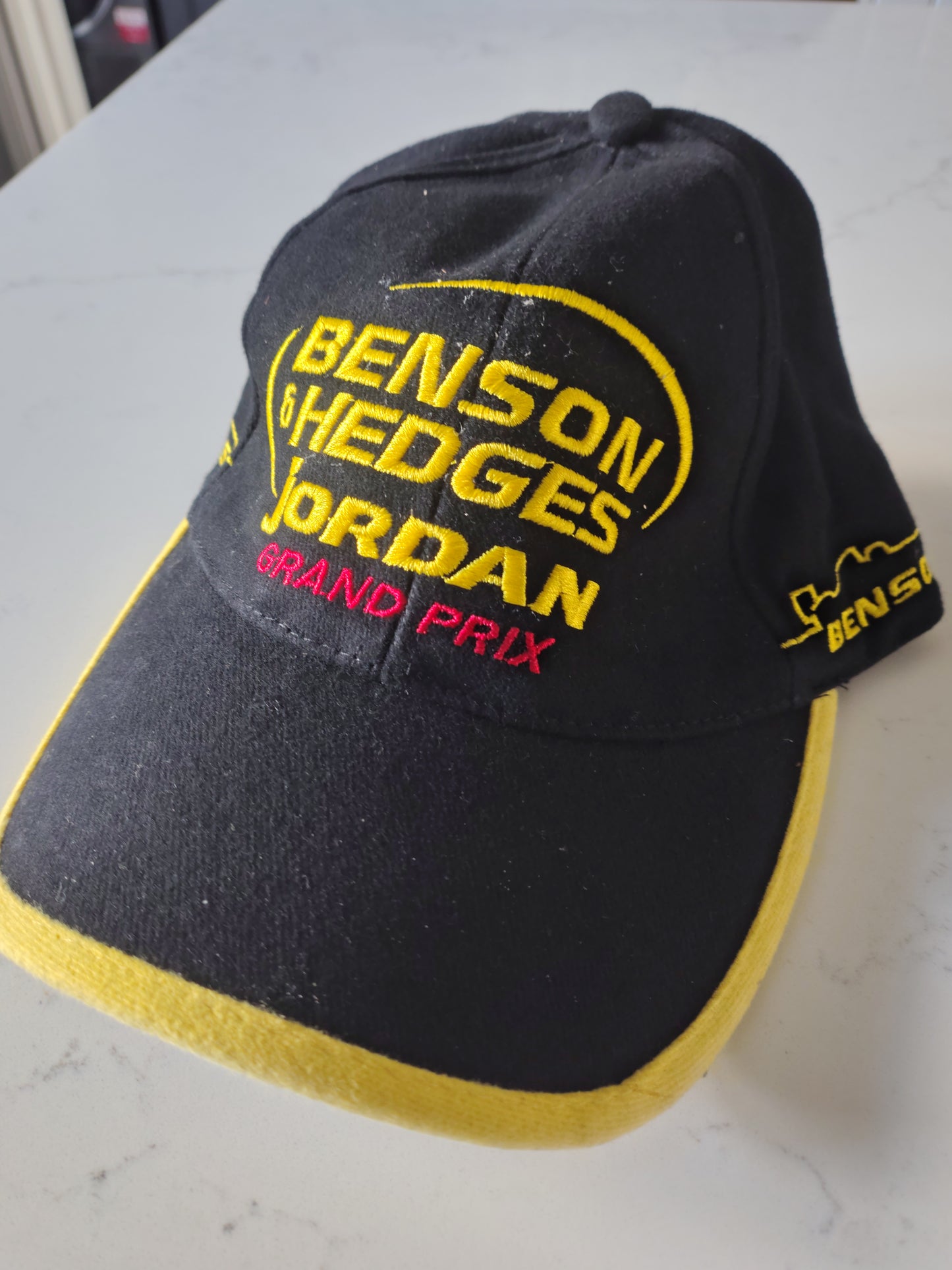 2001 Jordan grand Prix Benson & Hedges cap hat F1 formula 1 EJ11 Honda vintage