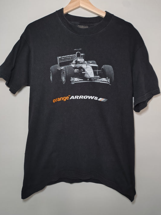 Early 2000's Orange Arrows t-shirt formula 1 F1 grand Prix official