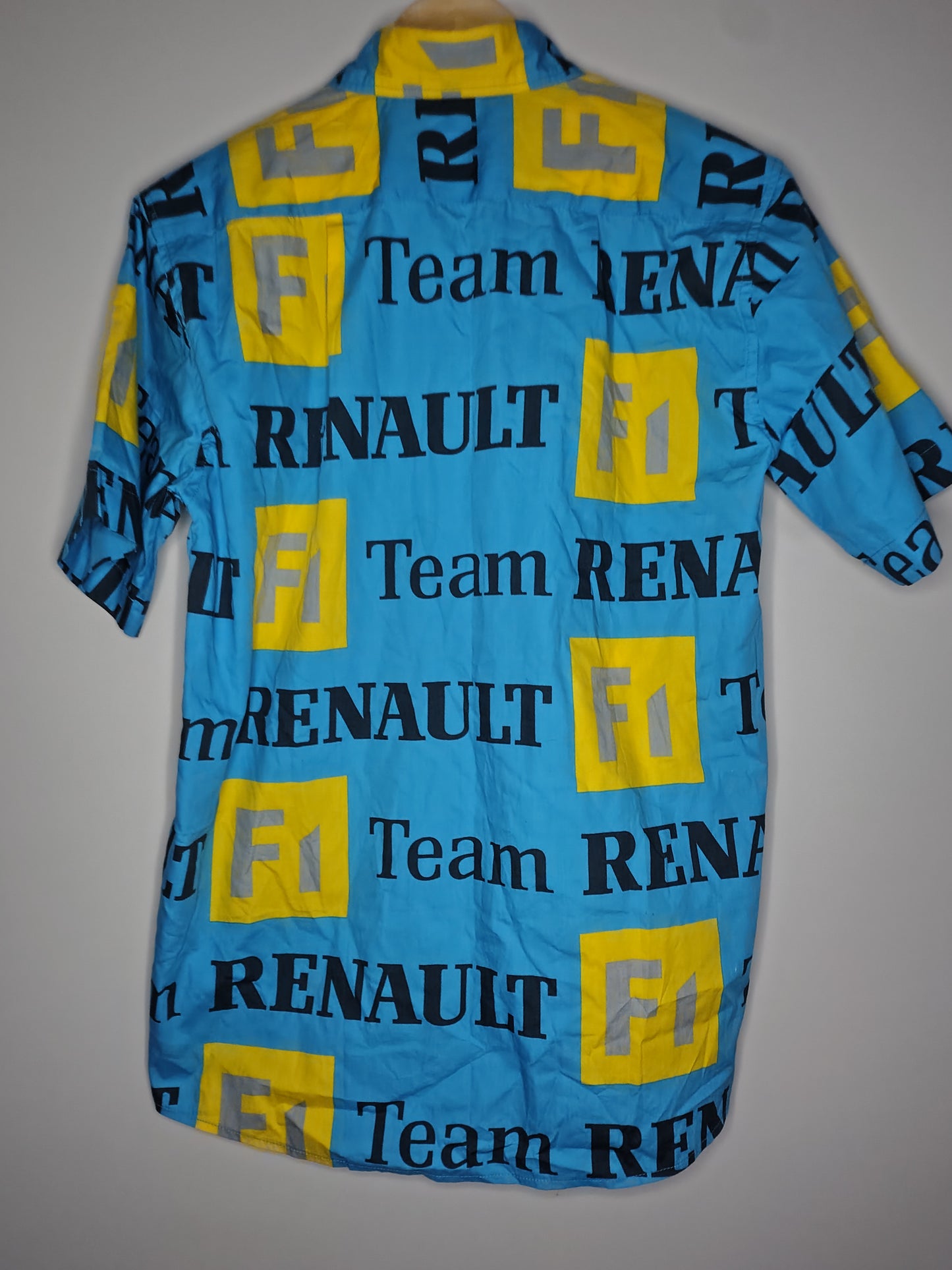 2004 Renault F1 crazy Hawaiian beach summer shirt Fernando Alonso