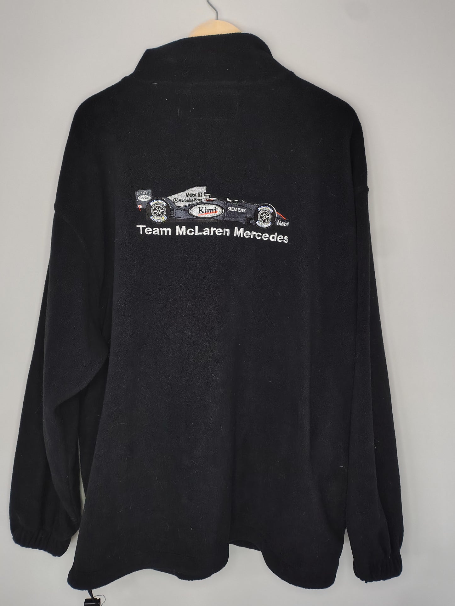 Team McLaren Mercedes mens fleece XXL Kimi Raikkonen official
