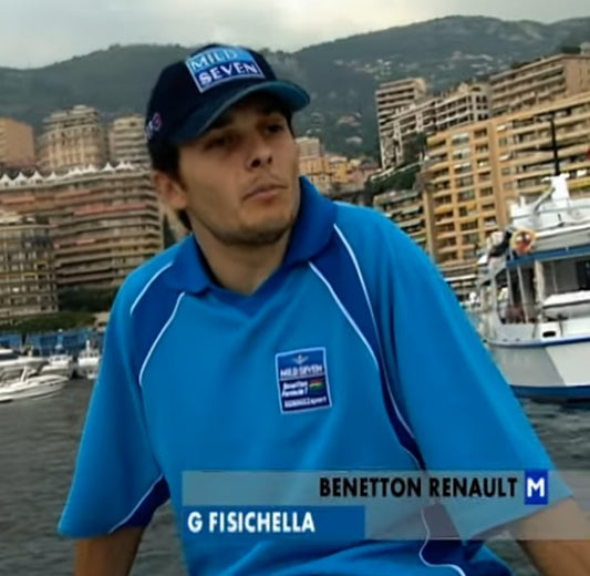 2001 Benetton Giancarlo Fisichella F1 Cap Hat Renault Grand Prix Mild Seven official grand Prix formula 1 B201