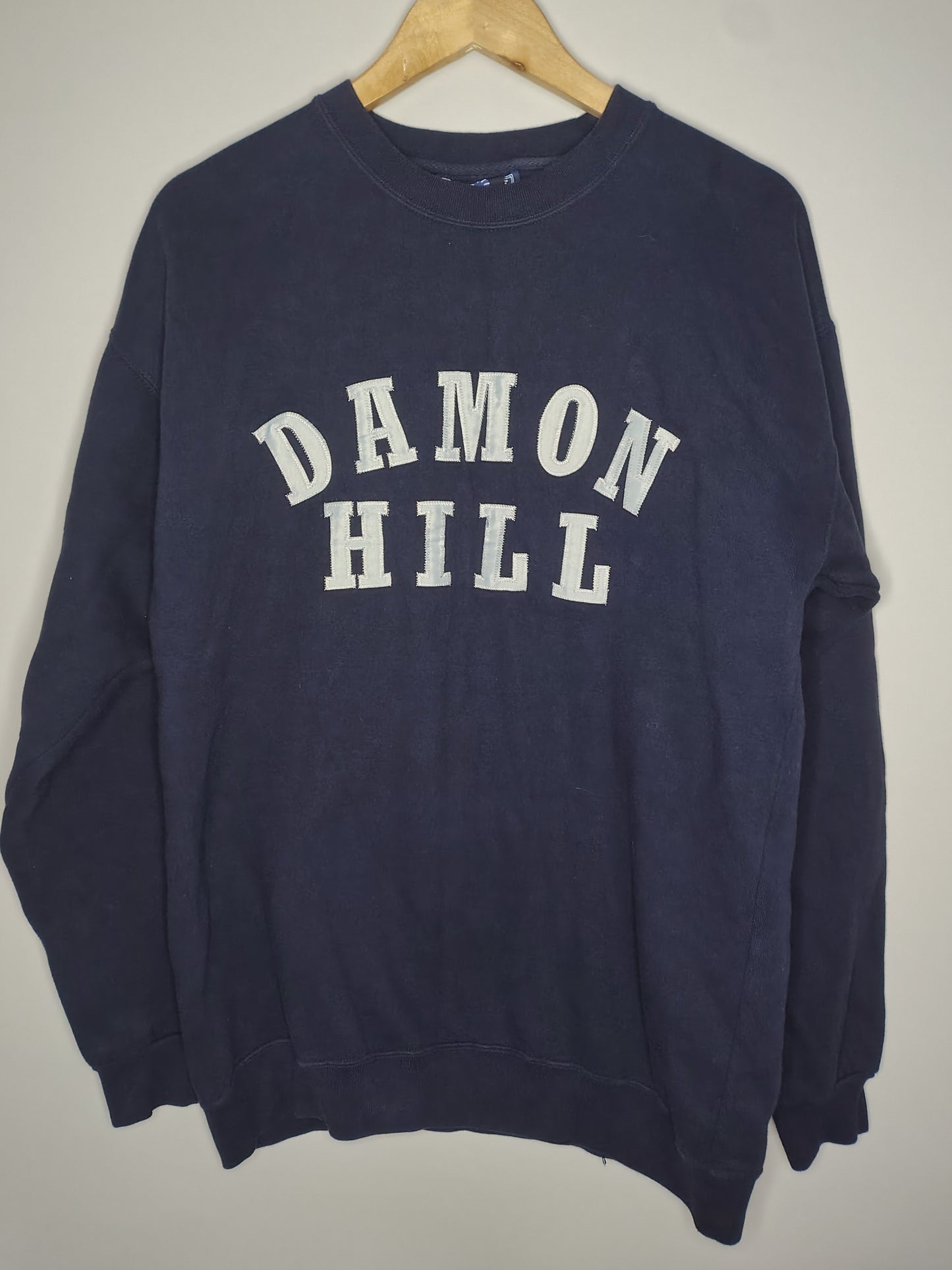 Official Damon Hill Blue Thunder F1 navy sweater