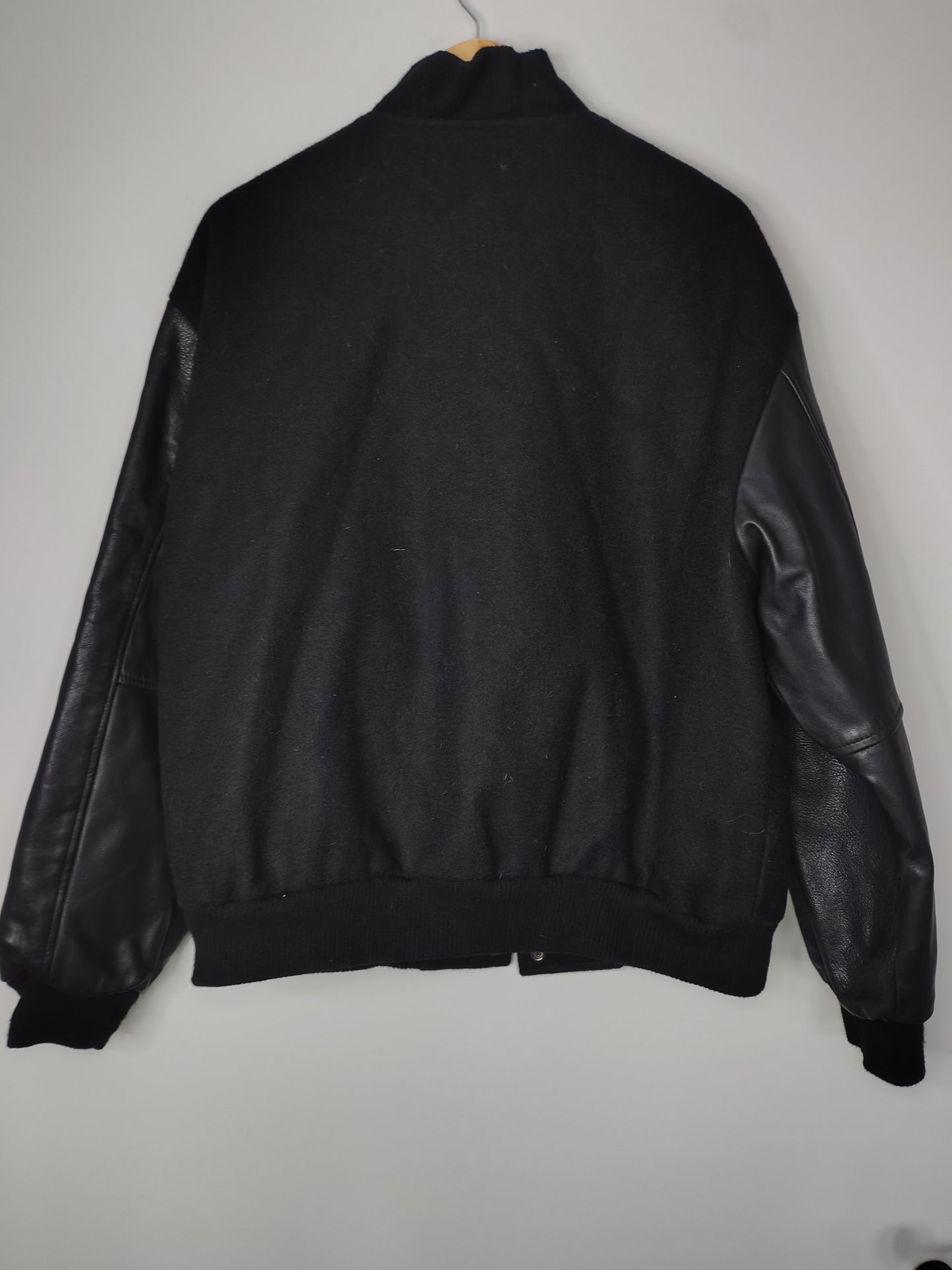 Arrows grand Prix leather wool bomber jacket official