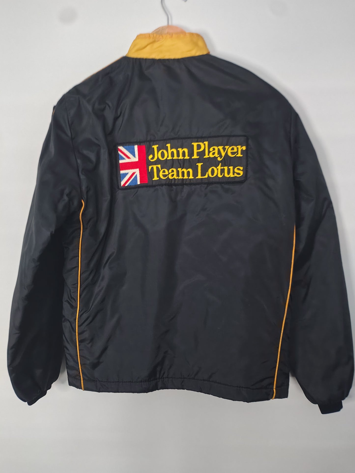 Vintage John Player Special Jacket Team Lotus Grand Prix Andretti Senna Camel