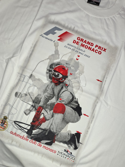 2002 F1 Grand Prix de Monaco Monte Carlo official t-shirt