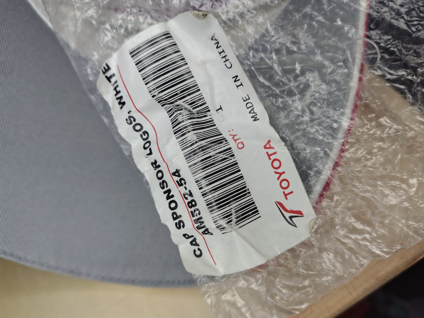 Official Panasonic Toyota Racing F1 team cap vintage F1