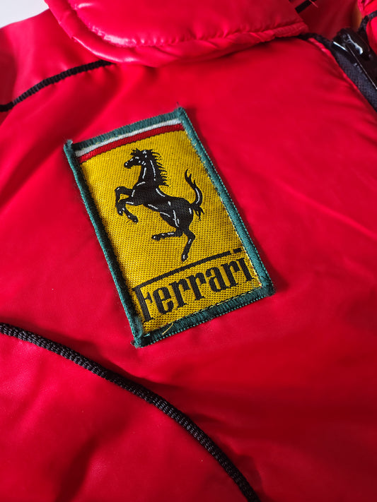 Vintage Ferrari sports jacket formula one F1 grand Prix made in England