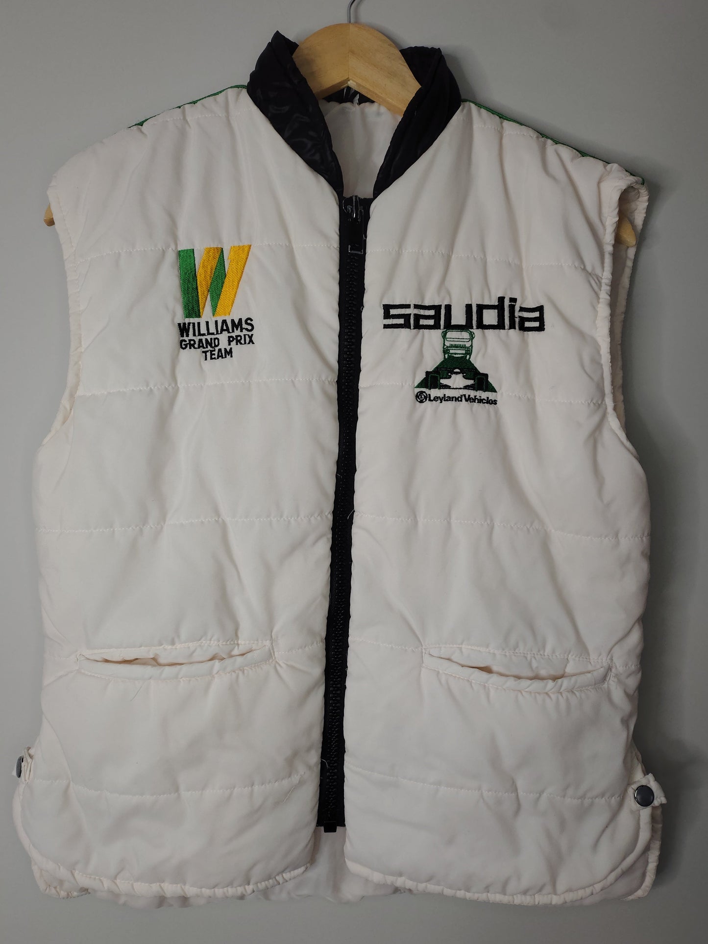 1980 Saudia Williams grand Prix team gilet