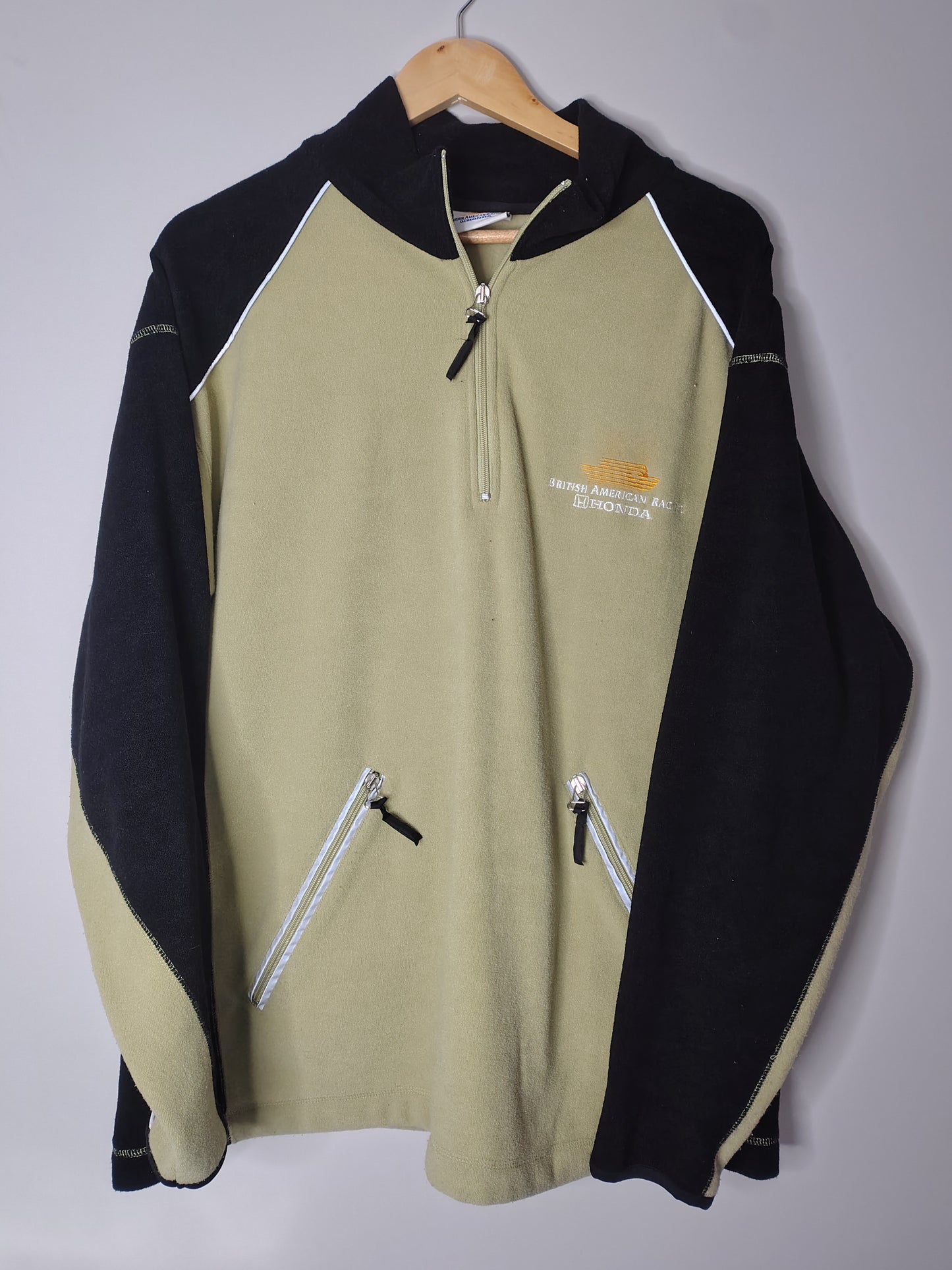 2000 BAR Honda mens team fleece F1 vintage British American racing official