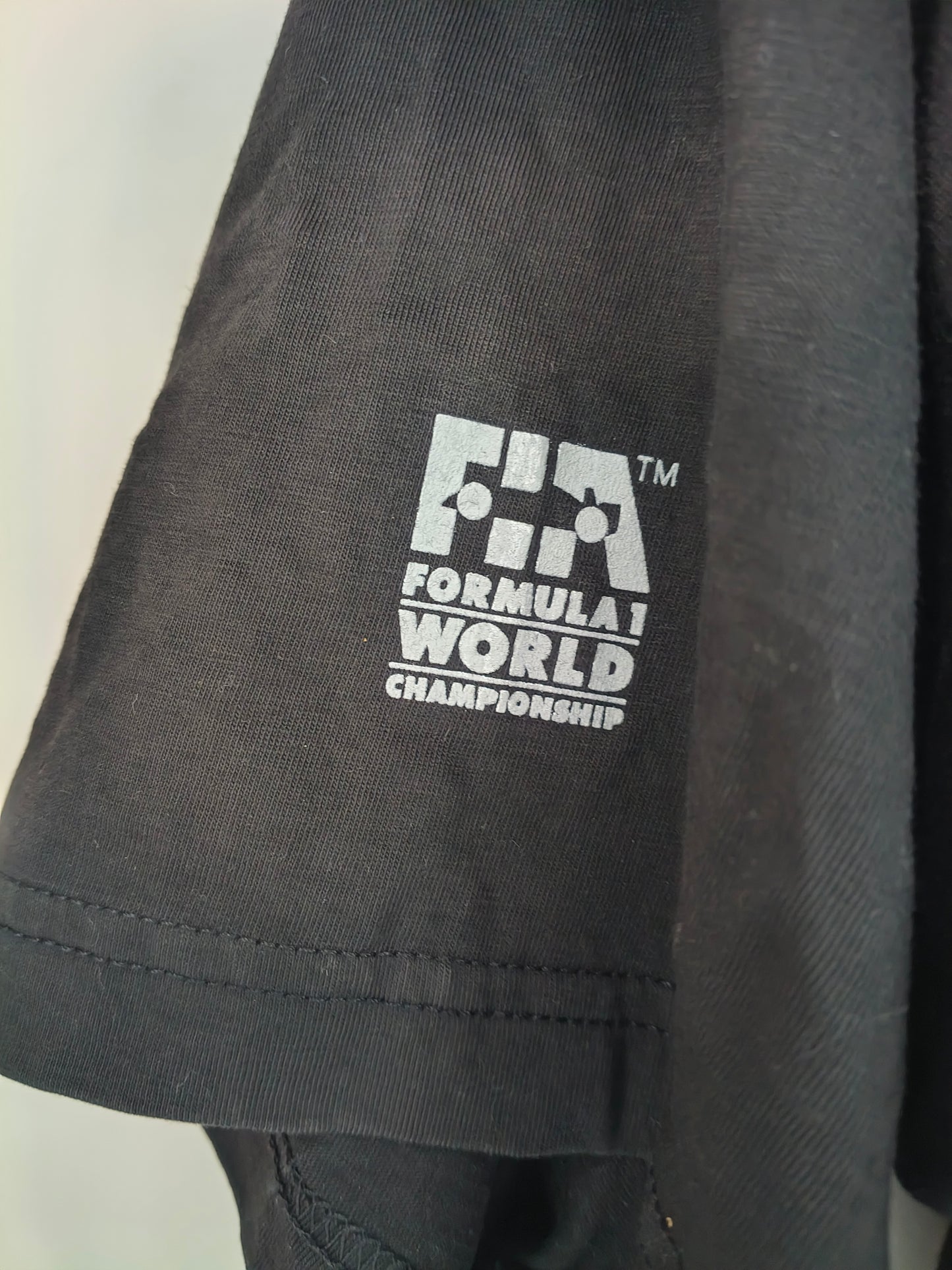 1996 Benetton Formula B196 t-shirt official Renault Jean Alesi Gerhard Berger era vintage F1