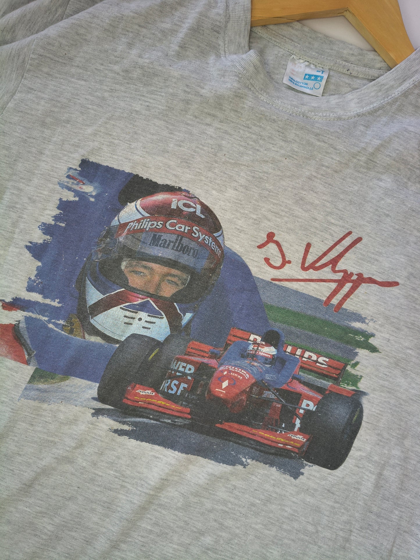 1996 Jos Verstappen Footwork Hart FA17 fan club t-shirt Arrows official