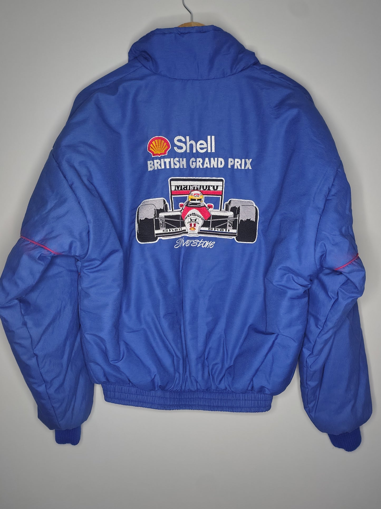 1988 British grand Prix Silverstone jacket F1 formula 1 Alain Prost Ayrton Senna McLaren Honda MP4/4
