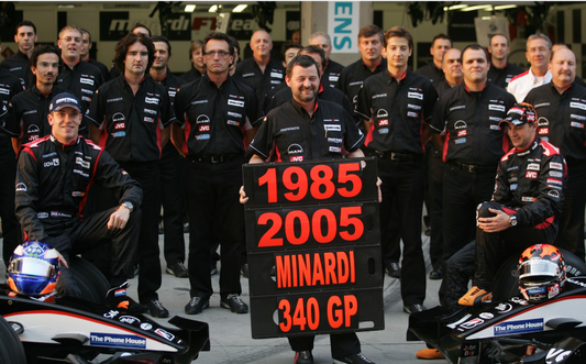 2005 Minardi F1 Cosworth team shirt PS05 official vintage f1