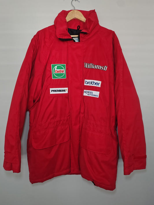 1999 Williams F1 track grid Jacket Team Pit Jacket Schumacher Zanardi FW21 vintage F1