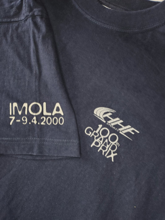 2000 Heinz Harald Frentzen Imola commemorative 100th grand prix t-shirt vintage Jordan Grand prix F1 formula 1 EJ10