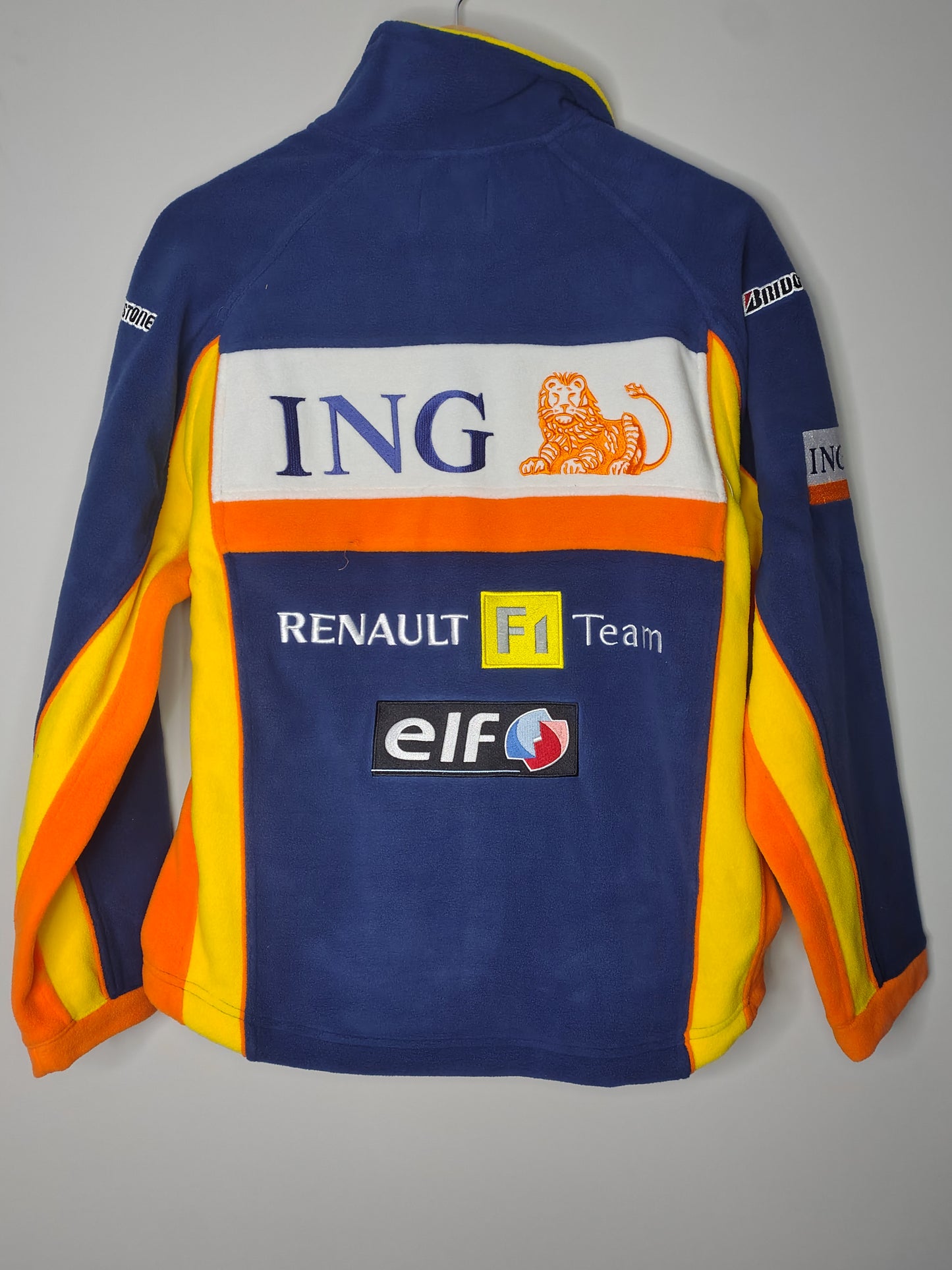 Official Renault F1 ING Direct full zip fleece jacket Fernando Alonso