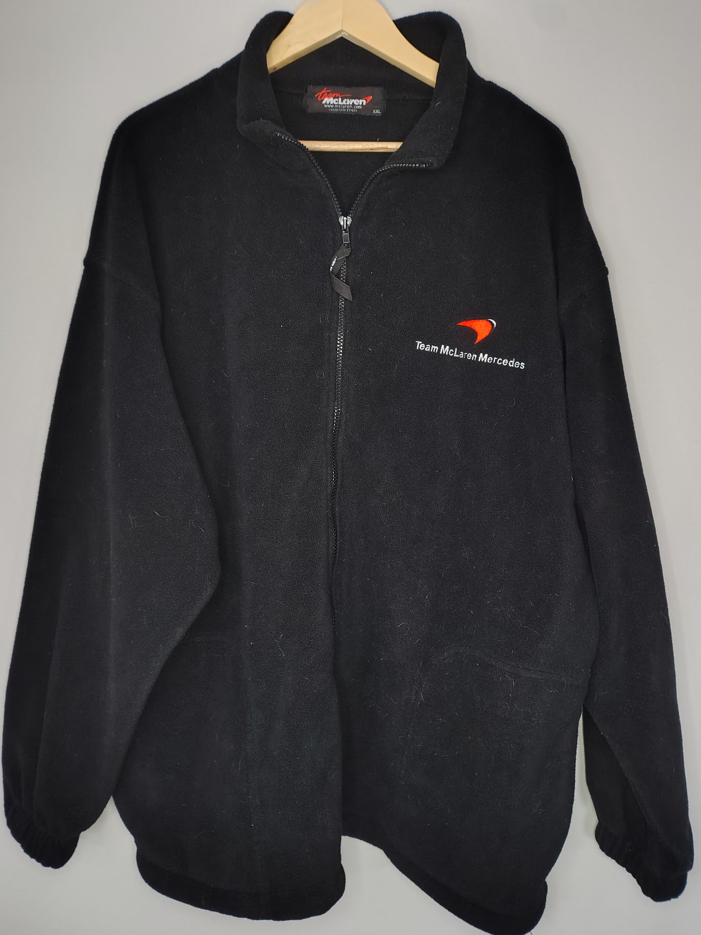 Team McLaren Mercedes mens fleece XXL Kimi Raikkonen official