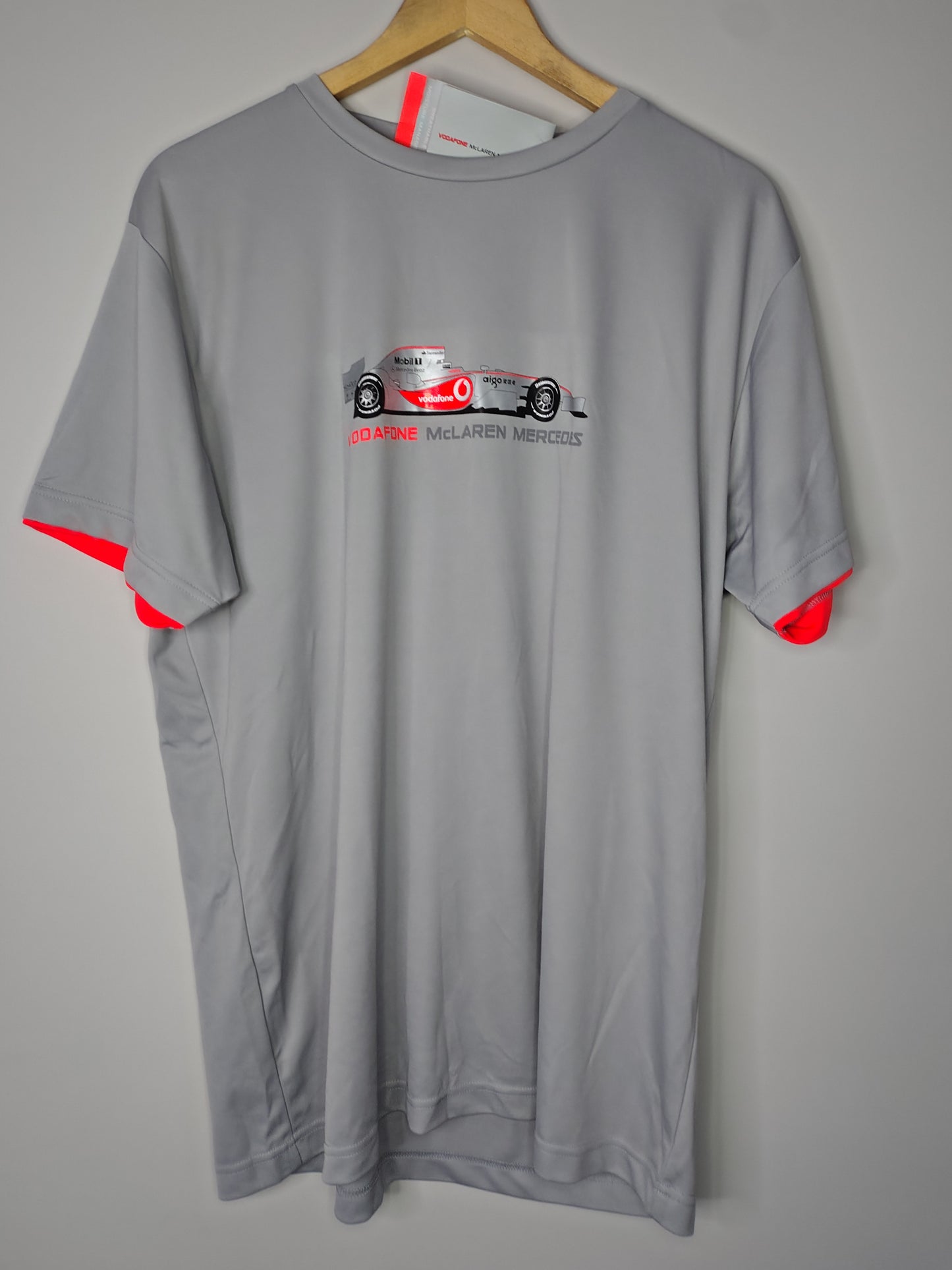 New Vodafone McLaren Mercedes team t-shirt Lewis Hamilton era official