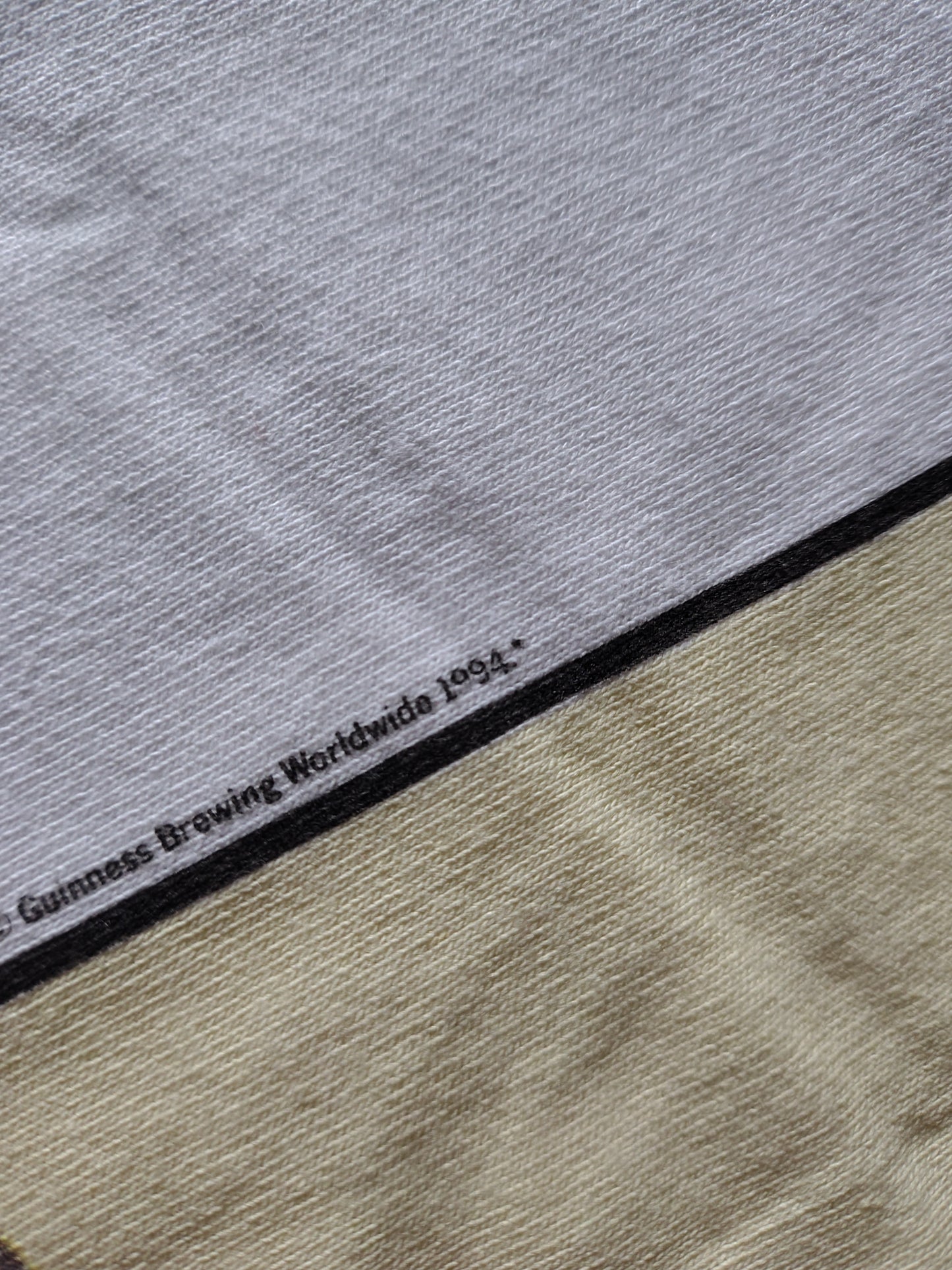 1994 Guinness for strength original white single stitch t-shirt vintage XL 90's Ireland Rare Pints