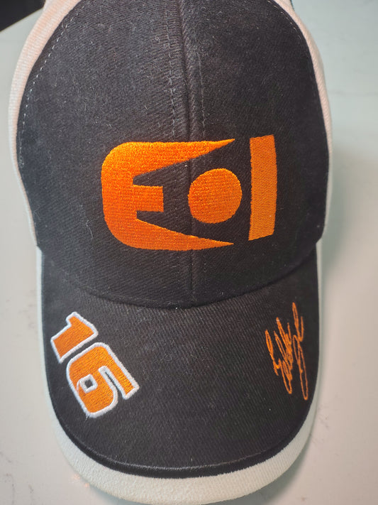 Official Eddie Irvine cap hat driver number 16 Jaguar Racing Ferrari
