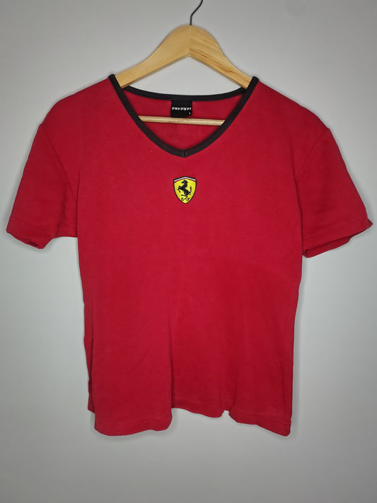 Vintage Ferrari ladies t-shirt baby tee official