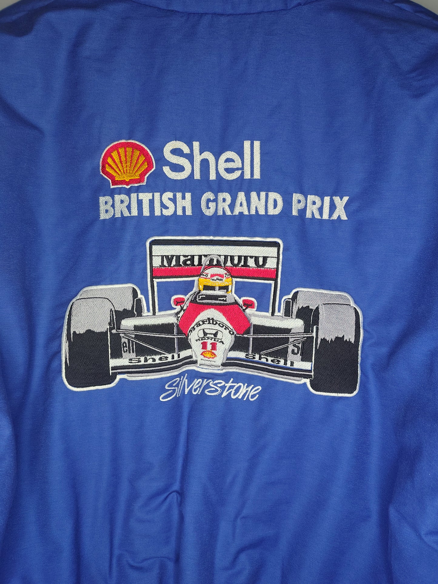 1988 British grand Prix Silverstone jacket F1 formula 1 Alain Prost Ayrton Senna McLaren Honda MP4/4