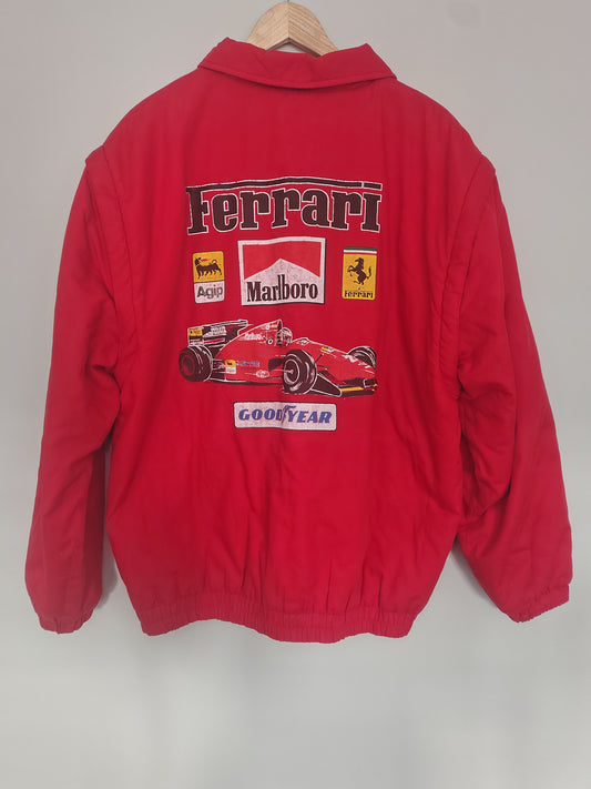 Vintage Scuderia Ferrari 412-T1 Grand Prix jacket formula 1 F1 Berger Alesi 1994
