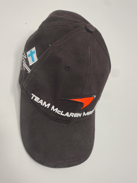 2005 Team McLaren Mercedes hat cap official Kimi Raikkonen Juan Pablo Montoya MP4-20 formula 1 F1 grand prix