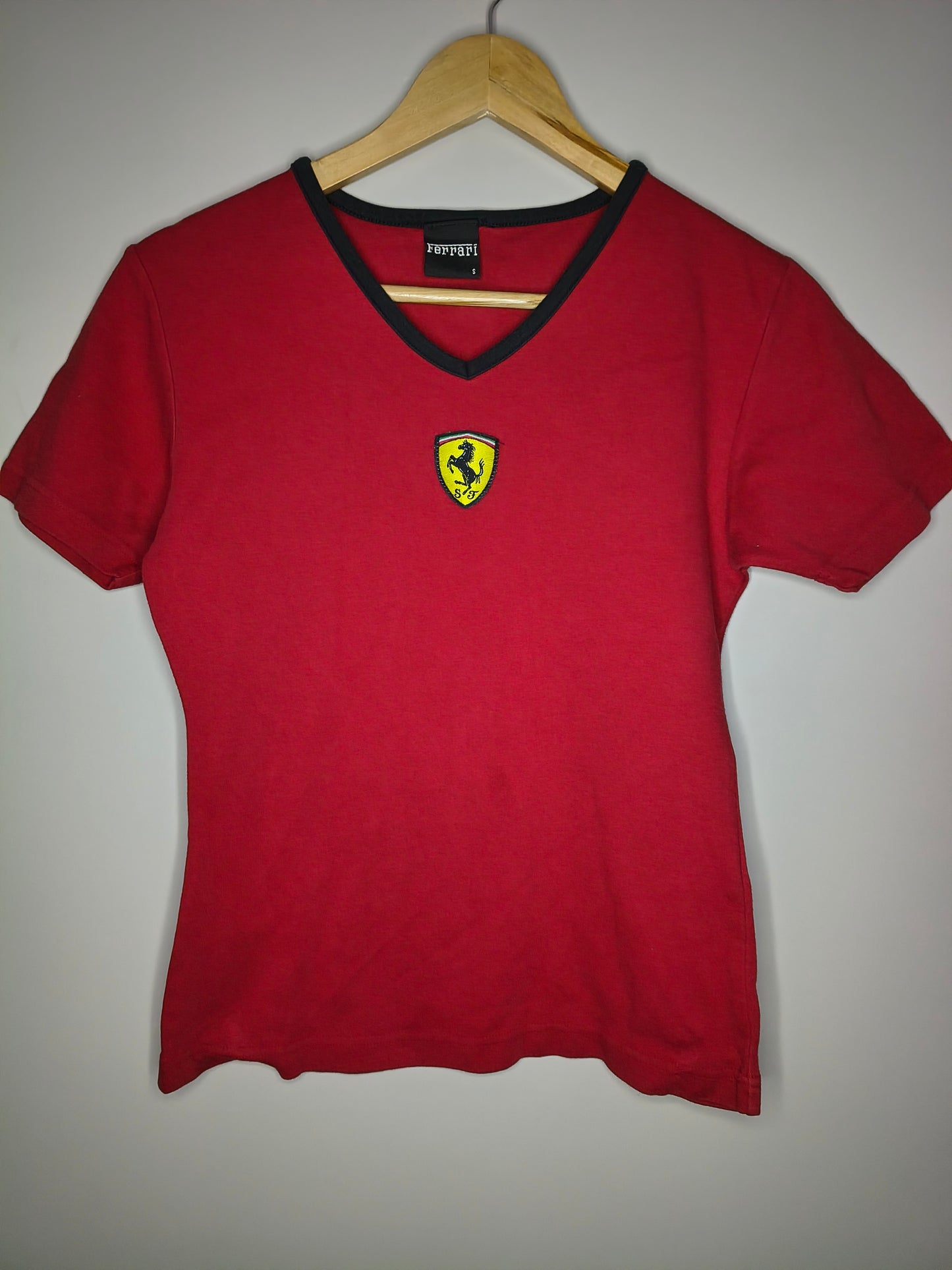 1999 Ferrari ladies baby tee t-shirt official vintage F1