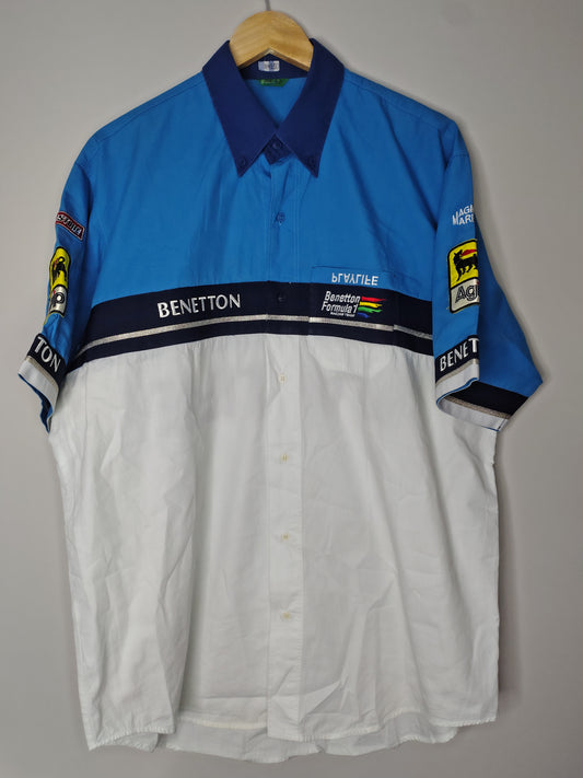 1999 Benetton F1 team member shirt B199 official vintage F1
