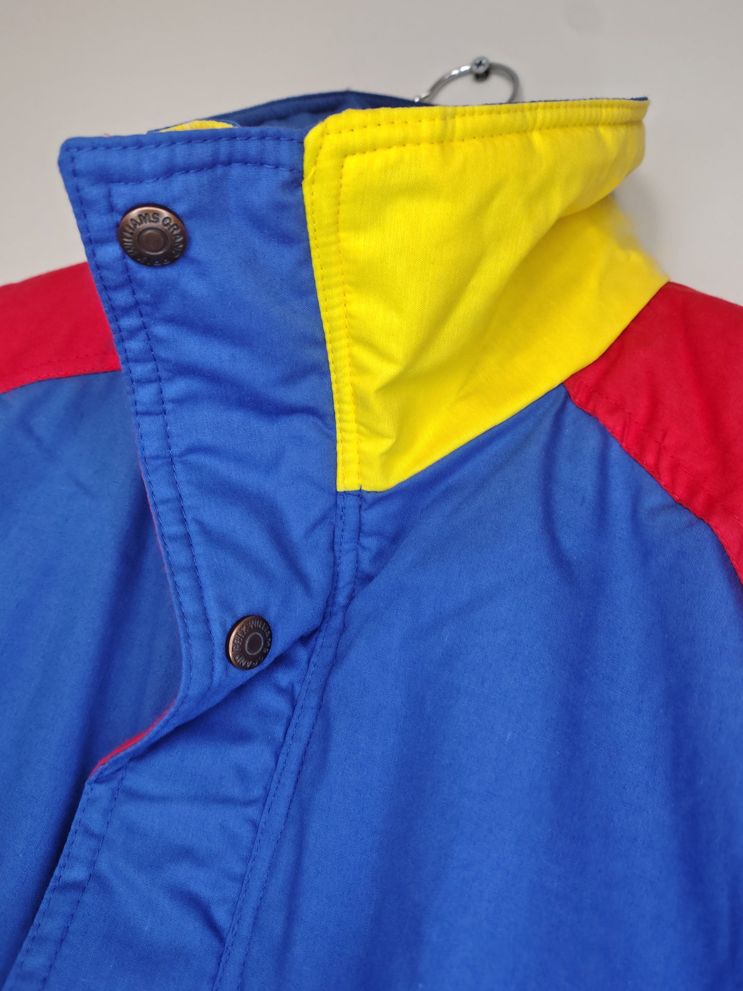 1992 Canon Williams Fred Perry team grid Jacket Mansell Prost pit track Grand Prix F1 FW14B Deadstock made in England with tags