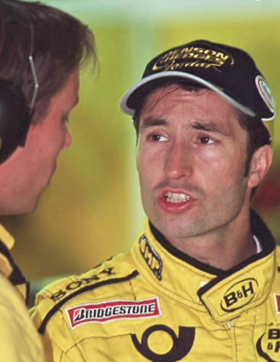 Official Jordan Grand Prix Heinz Harald Frentzen Cap Official Hat EJ10 Eddie B&H HHF