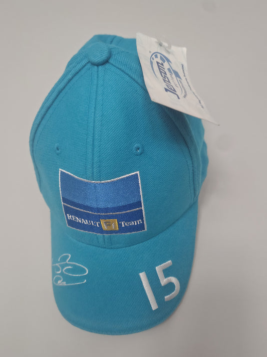 2002 Jenson Button Renault F1 cap hat official formula 1 F1 grand Prix Benetton BAR BrawnGp