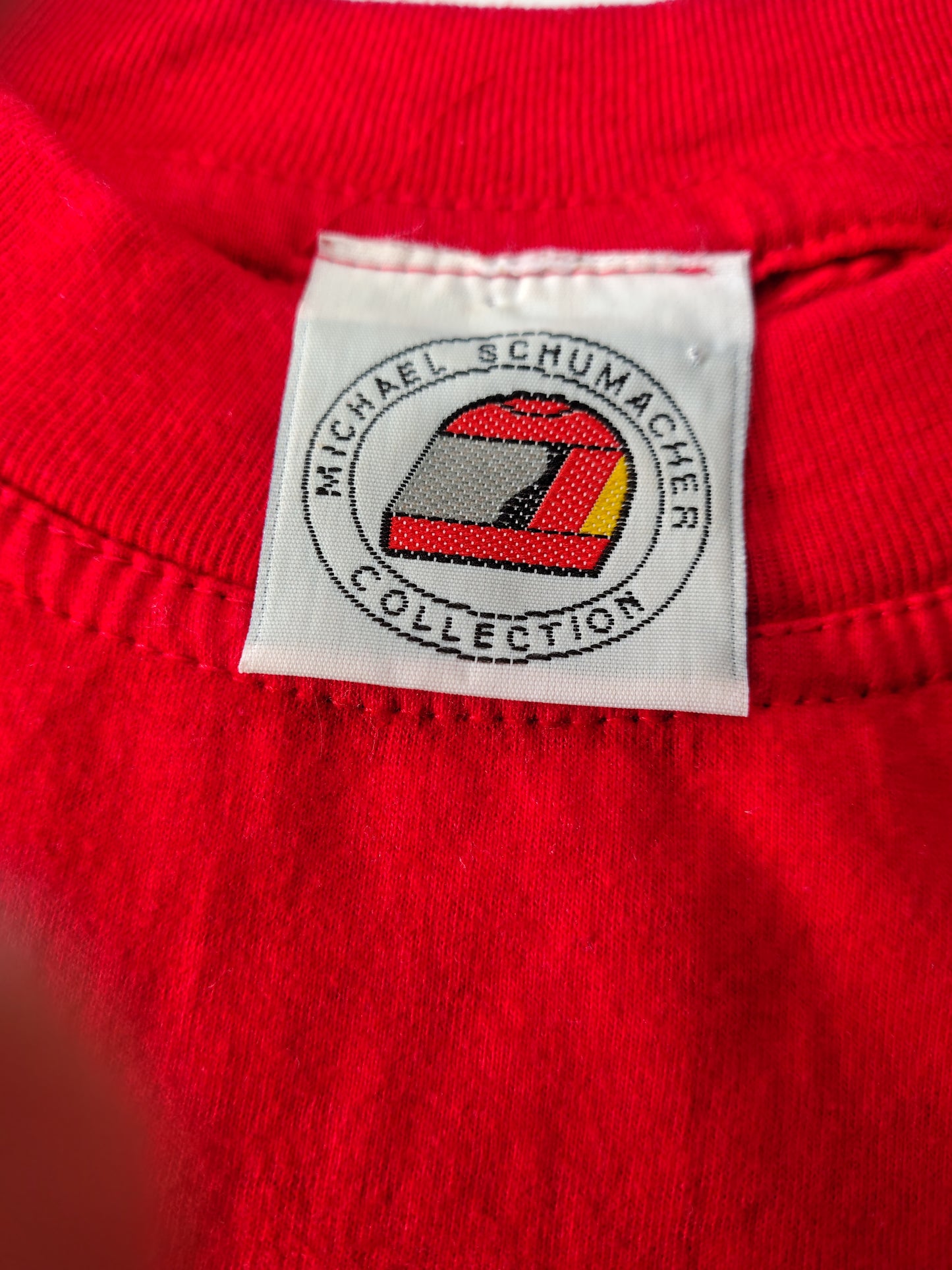 Official Michael Schumacher F1 red t-shirt