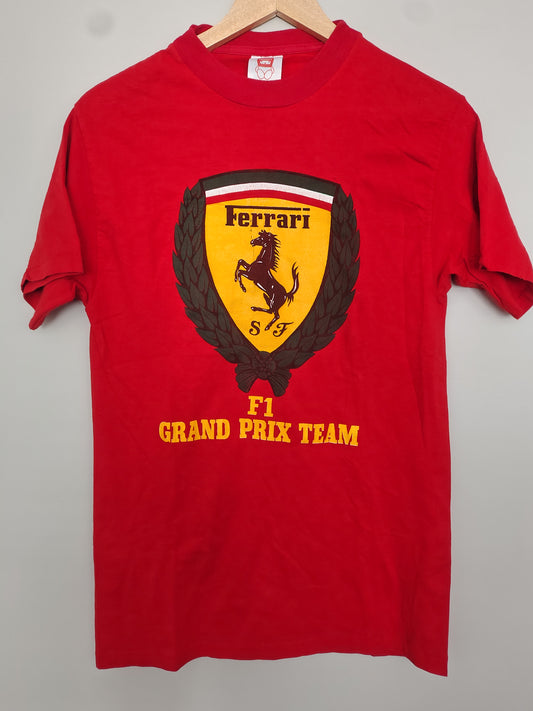 Vintage Ferrari Grand Prix t-shirt Nigel Mansell Promoto 80/90s Single Stitch