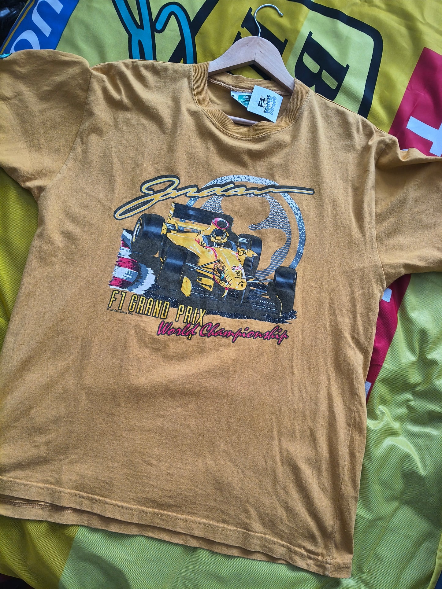 1997 Jordan Grand Prix t-shirt Peugeot 197 vintage F1