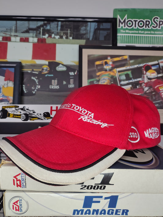 Official Panasonic Toyota Racing team F1 cap vintage F1