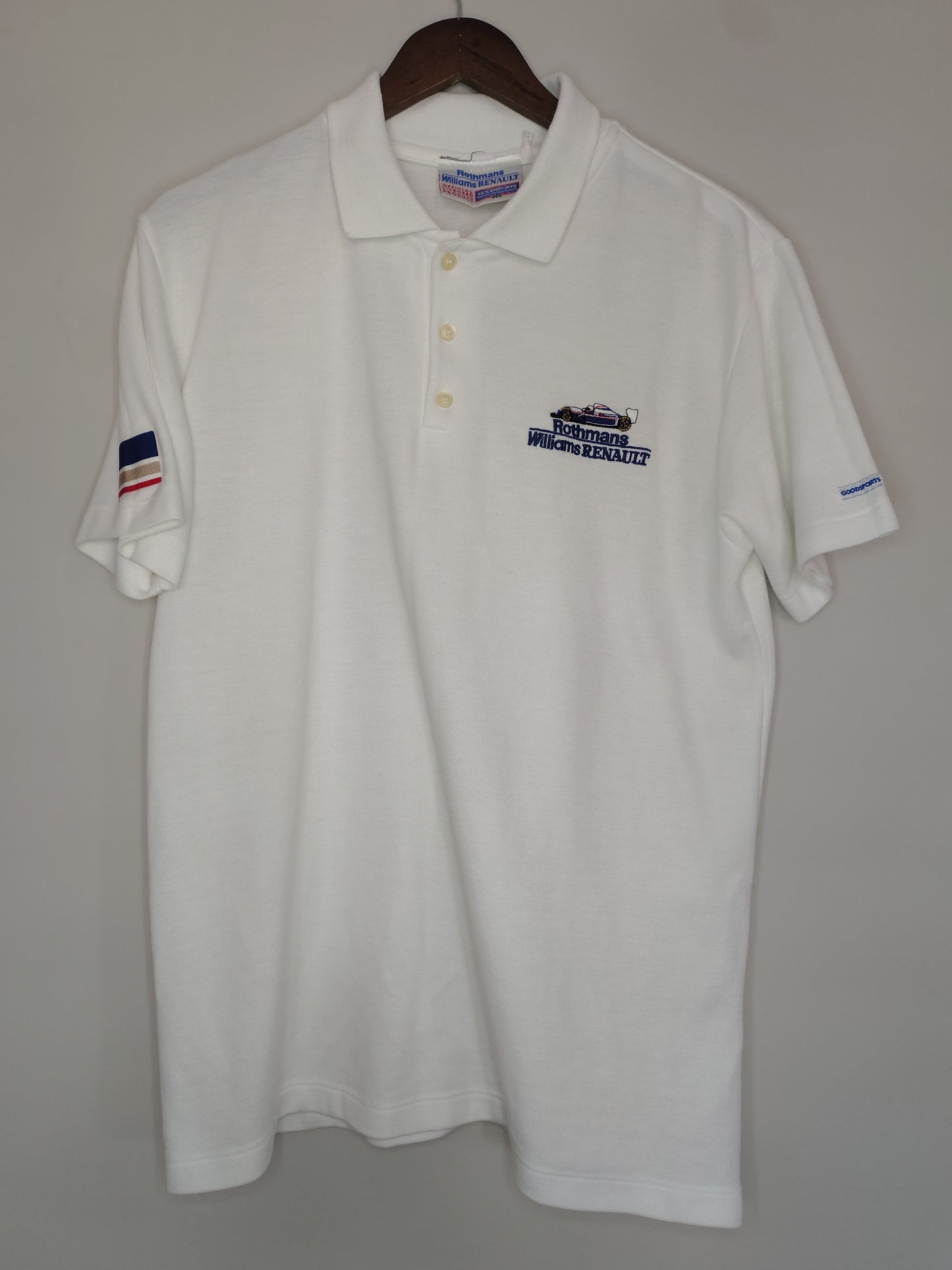 90s official Rothmans Williams Renault polo shirt vintage F1